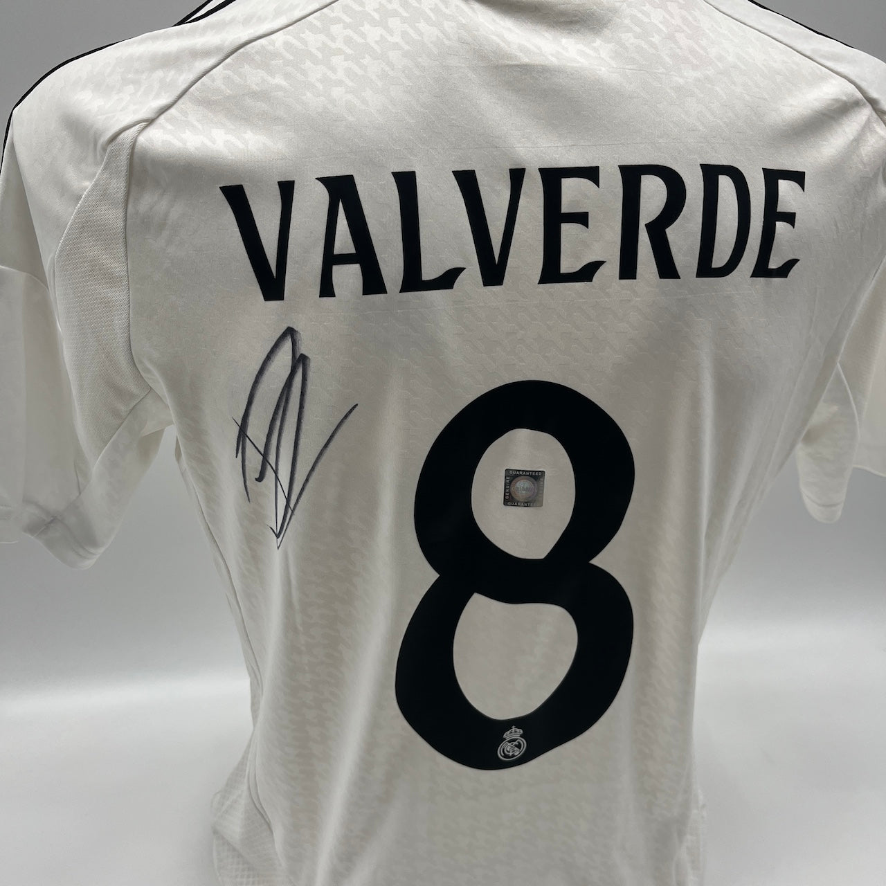 Real Madrid Trikot Federico Valverde signiert Autogramm Adidas COA 176
