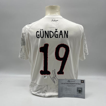 Manchester City Trikot Ilkay Gündogan signiert Autogramm Puma COA L