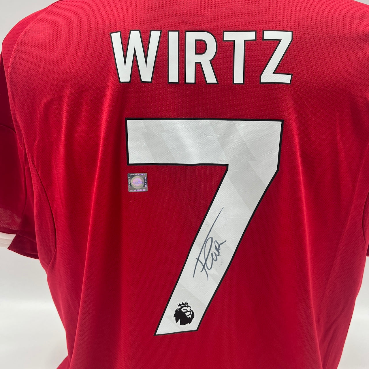 FC Liverpool Trikot Florian Wirtz signiert Adidas COA Autogramm XL