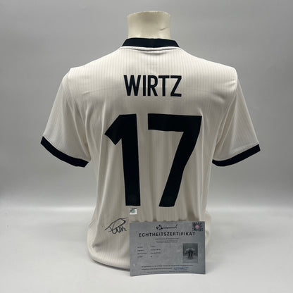 DFB Trikot Florian Wirtz signiert Adidas COA Deutschland Autogramm M