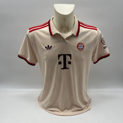 Bayern München Damentrikot Michael Olise signiert Autogramm Adidas COA neu L