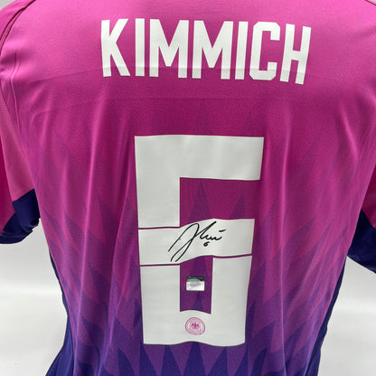 DFB Trikot Joshua Kimmich signiert Adidas COA Deutschland Autogramm XL