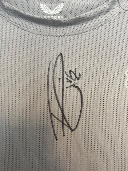 Leverkusen Shirt Portrait Florian Wirtz handgemalt und signiert Castore L