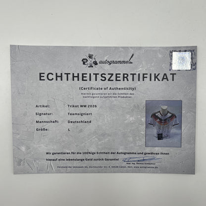 Deutschland Trikot WM 2026 Teamsigniert DFB Adidas neu L