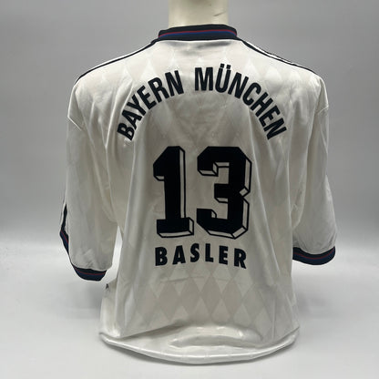 Bayern München Trikot 1996/1997/1998 Teamsigniert Bundesliga COA Adidas XL