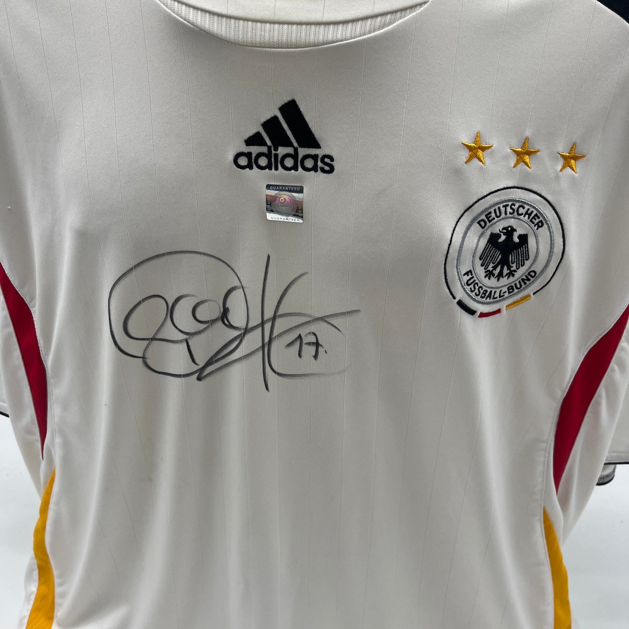 DFB Trikot Per Mertesacker signiert Adidas COA Deutschland Autogramm 2XL