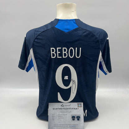 TSG Hoffenheim Authentic-Trikot Ihlas Bebou + Teamsigniert Autogramm neu L
