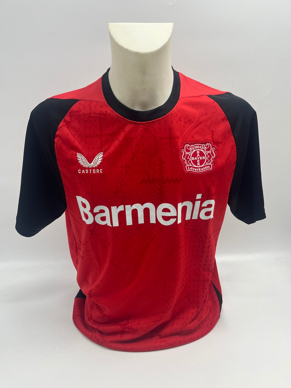 Bayer Leverkusen Trikot Robert Andrich signiert Autogramm Bundesliga L