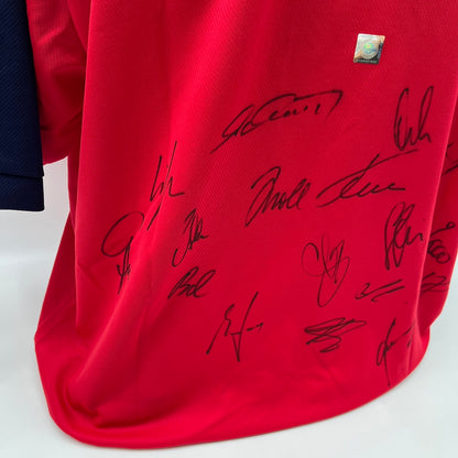 Bayern München Trikot 1999/2000/2001 Teamsigniert Bundesliga COA Adidas XL