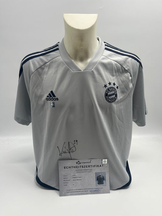 Bayern München Shirt Kingsley Coman signiert Autogramme Adidas XL