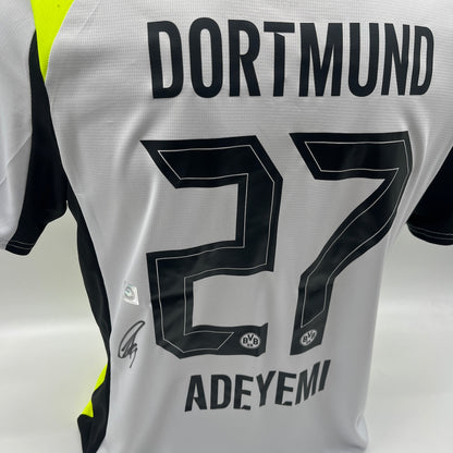 Borussia Dortmund Trikot Karim Adeyemi signiert BVB Puma COA M