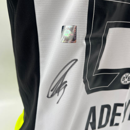 Borussia Dortmund Trikot Karim Adeyemi signiert BVB Puma COA M