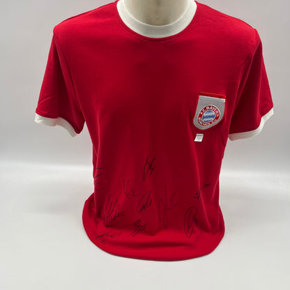 Bayern München Shirt 2017/2018 Teamsigniert Bundesliga COA XL