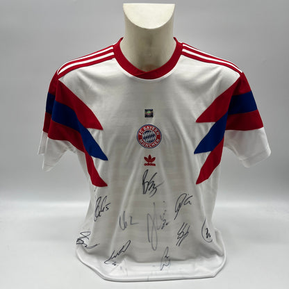 Bayern München Shirt 2017/2018 Teamsigniert Bundesliga COA neu XL