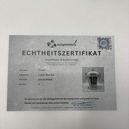 DFB Trikot Jamal Musiala signiert Autogramme Adidas COA neu S