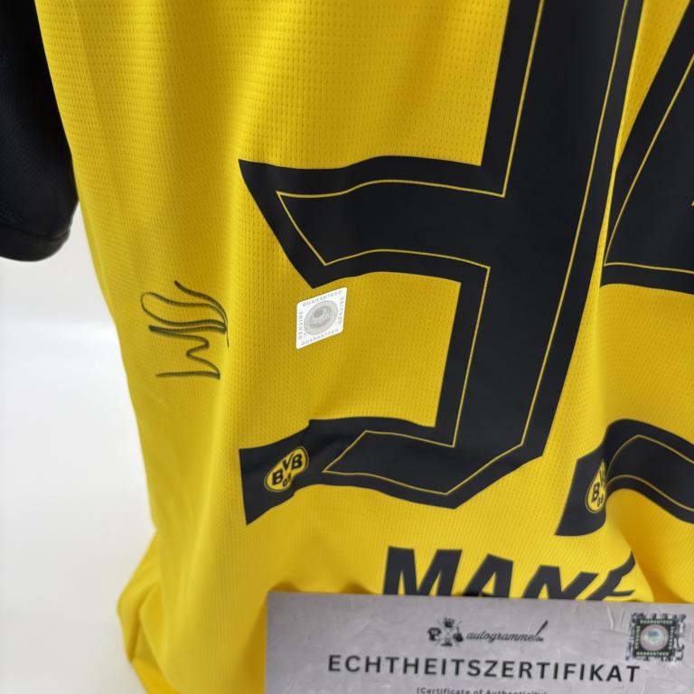 Borussia Dortmund Trikot Filippo Mané signiert BVB Puma L