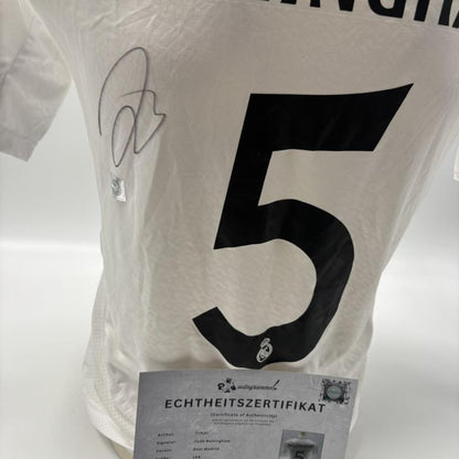 Real Madrid Trikot Jude Bellingham signiert Autogramm Adidas COA 164