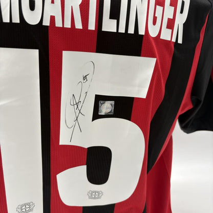 Bayer Leverkusen Trikot Julian Baumgartlinger signiert Jako COA Autogramm L