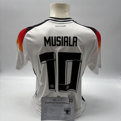 DFB Trikot Jamal Musiala signiert Autogramme Adidas COA neu M