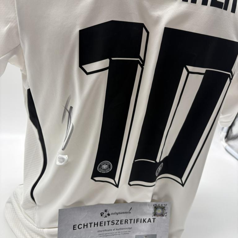 DFB Trikot Jamal Musiala signiert Autogramme Adidas COA neu M