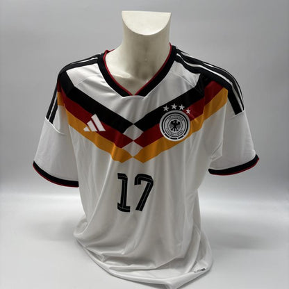 DFB Trikot Florian Wirtz signiert Adidas COA Deutschland Autogramm XL