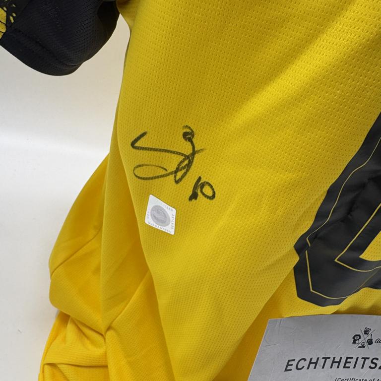 Borussia Dortmund Trikot Samuele Inácio signiert BVB Puma XL