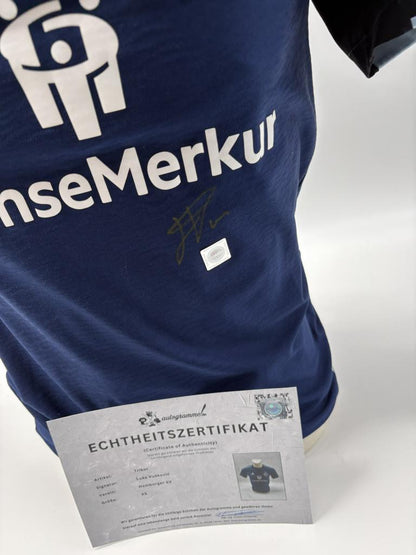 Hamburger SV Trikot Luka Vušković signiert Autogramm Adidas HSV XS