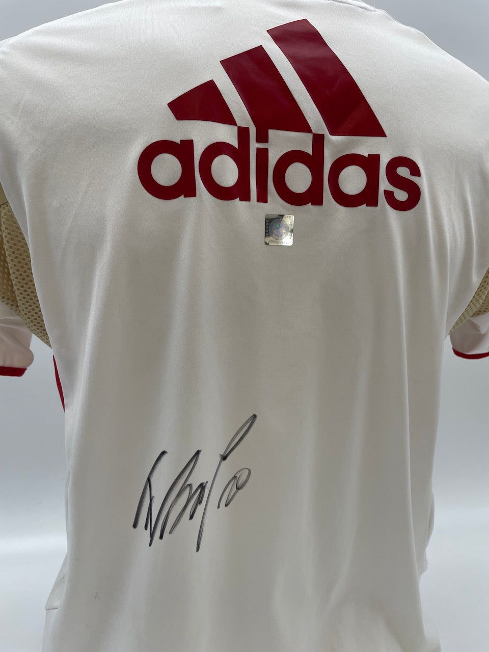 FC Bayern Shirt Jann-Fiete Arp signiert Adidas COA Deutschland DFB Autogramm L