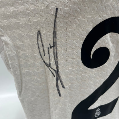 Real Madrid Authentic-Trikot Daniel Carvajal signiert Autogramm Adidas COA L