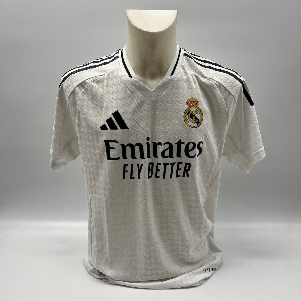 Real Madrid Authentic-Trikot Daniel Carvajal signiert Autogramm Adidas COA L
