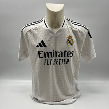 Real Madrid Authentic-Trikot Daniel Carvajal signiert Autogramm Adidas COA L