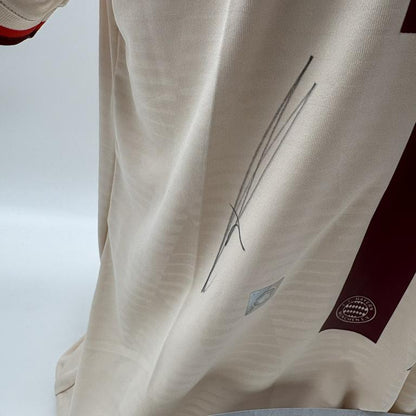 Bayern München Damentrikot Michael Olise signiert Autogramm Adidas COA L