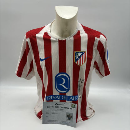Atletico Madrid Trikot COA Rodrigo Mendoza signiert Autogramm Nike S