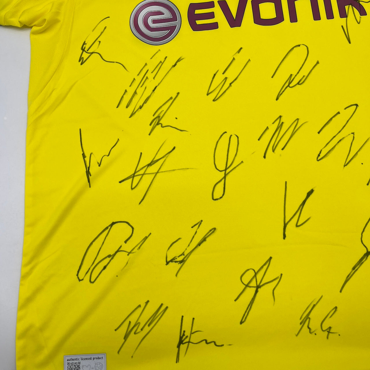 BVB Trikot 2012/2013 Teamsigniert Borussia Dortmund COA Puma 3XL