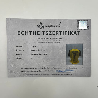 Borussia Dortmund Trikot Jobe Bellingham signiert BVB neu Puma L