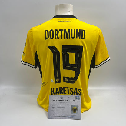 Borussia Dortmund Trikot Konstantinos Karetsas signiert BVB Puma neu M