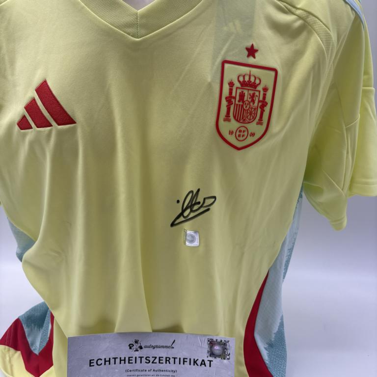 Spanien Trikot Iker Casillas signiert Adidas COA Autogramm XL