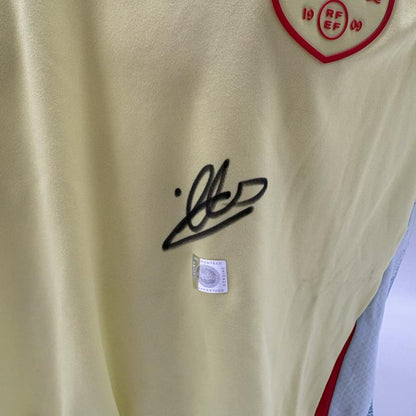 Spanien Trikot Iker Casillas signiert Adidas COA Autogramm XL