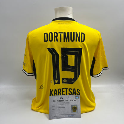 Borussia Dortmund Trikot Konstantinos Karetsas signiert BVB Puma neu XL