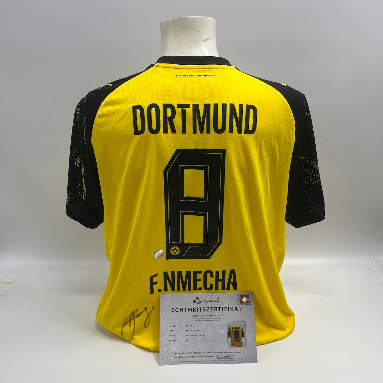 Borussia Dortmund Trikot Felix Nmecha signiert BVB Puma neu XL