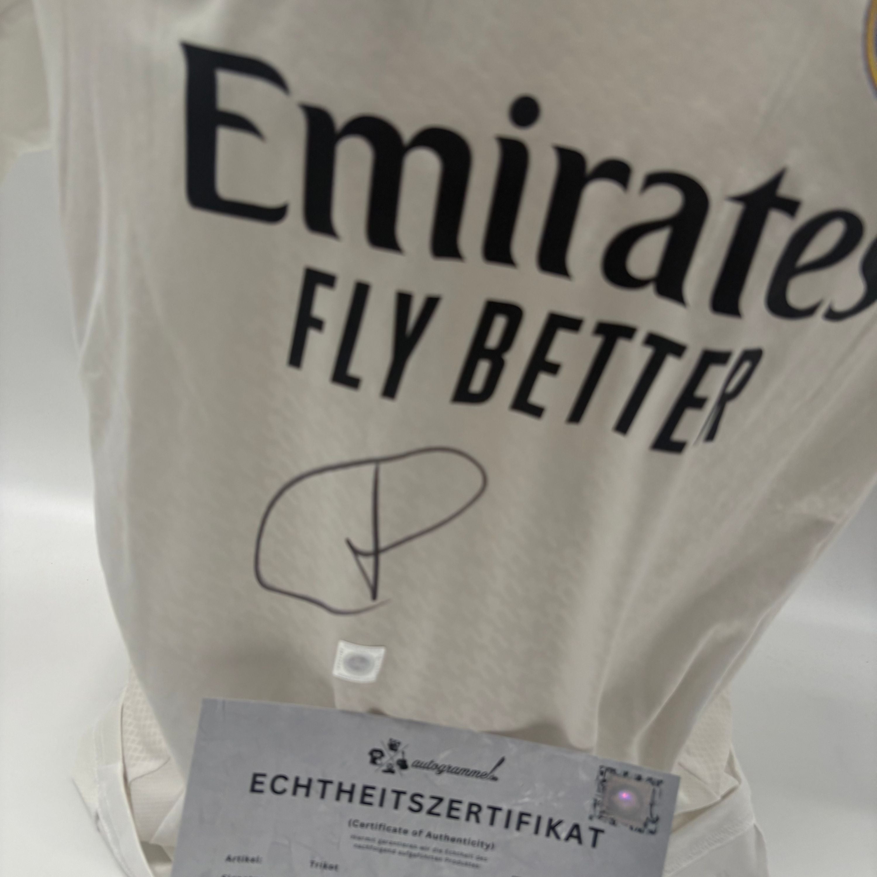 Real Madrid Trikot Toni Kroos signiert Autogramm Adidas COA M