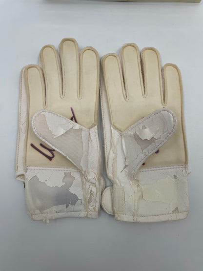 Torwarthandschuhe Michael Rensing signiert Autogramm Bayern München Adidas COA