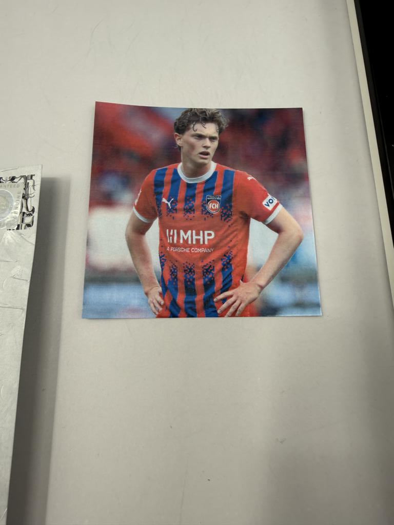 Kapitänsbinde Paul Wanner signiert im Rahmen PSV Eindhoven Autogramm