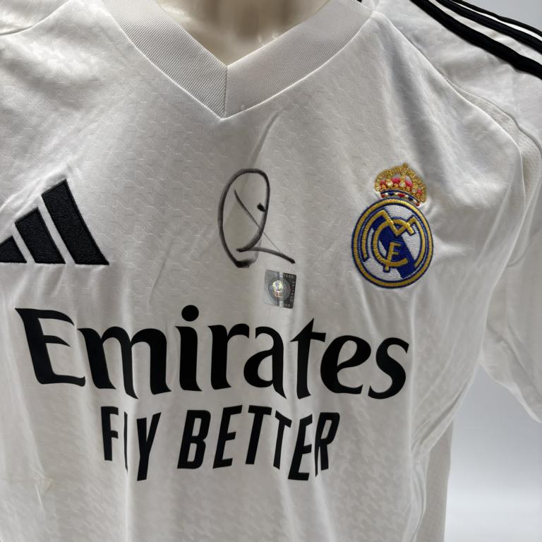 Real Madrid Trikot Toni Kroos signiert Autogramm Adidas COA L