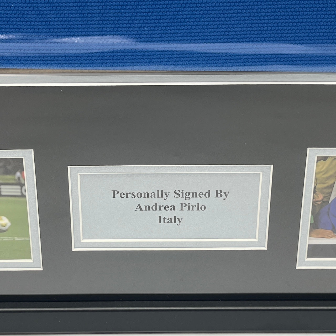 Italien Trikot Andrea Pirlo signiert im Rahmen COA Puma