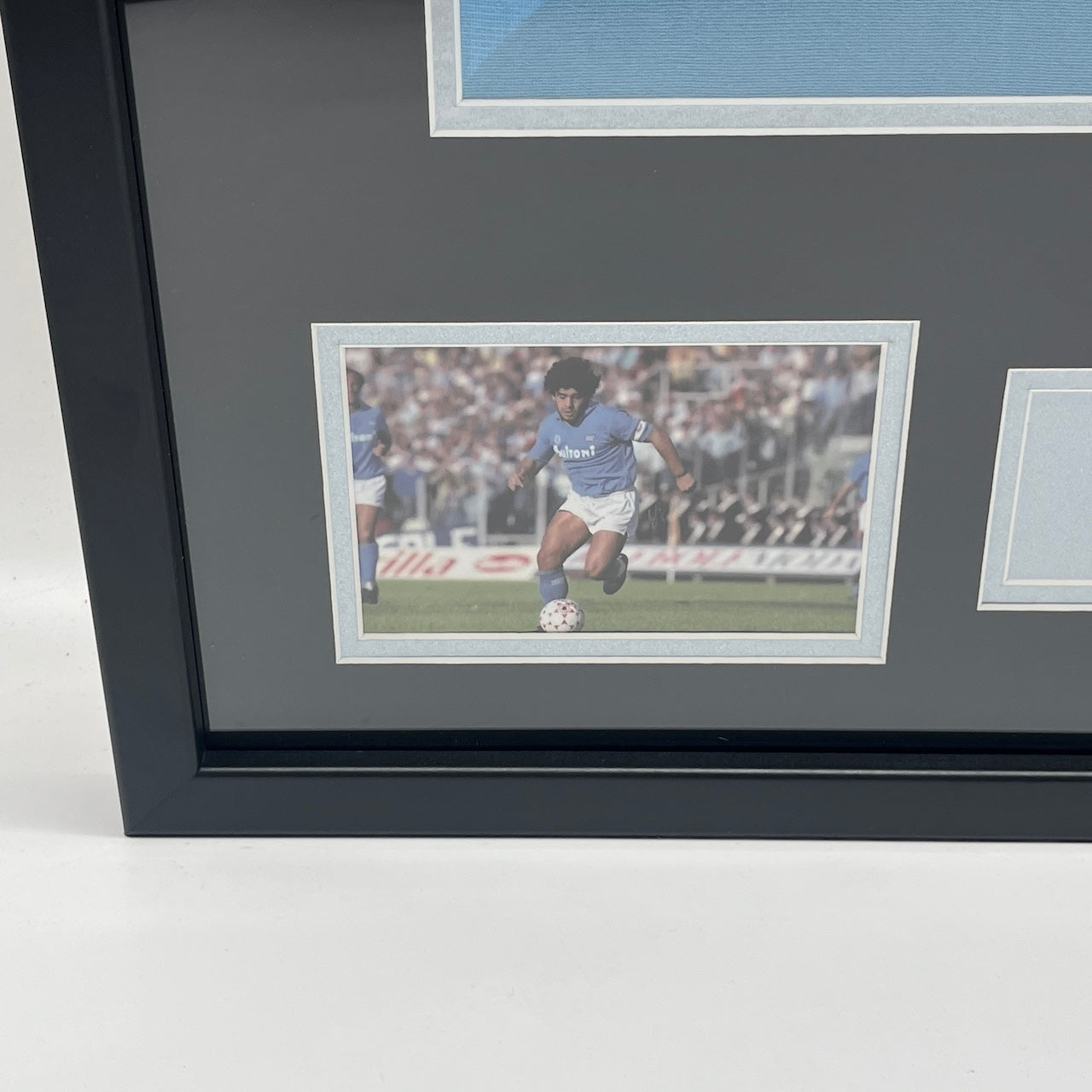 SSC Neapel Trikot Diego Maradona signiert im Rahmen COA