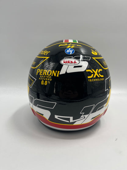 Charles Leclerc Formel 1 Replica Helm signiert Autogramm COA 1:1