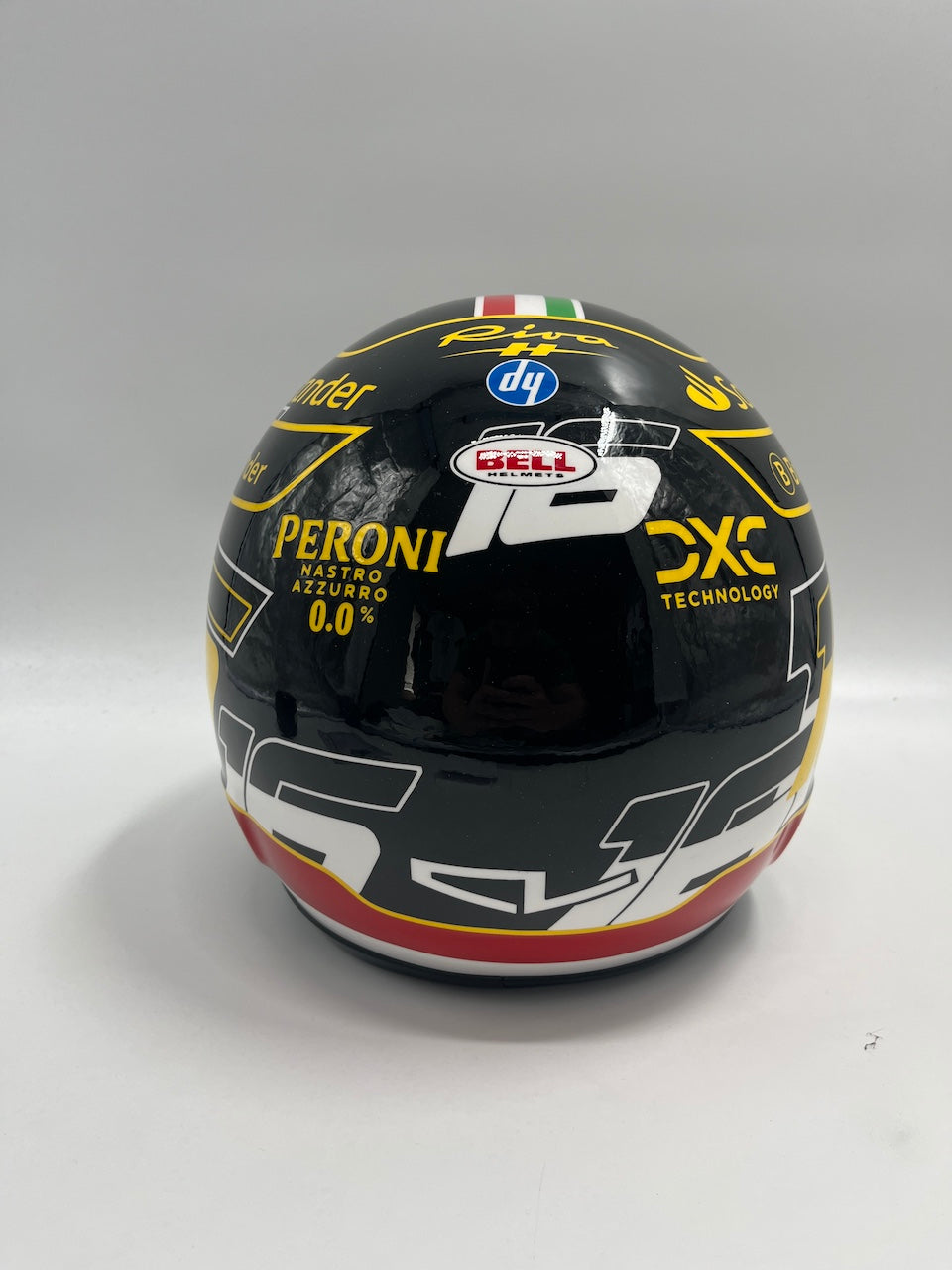 Charles Leclerc Formel 1 Replica Helm signiert Autogramm COA 1:1