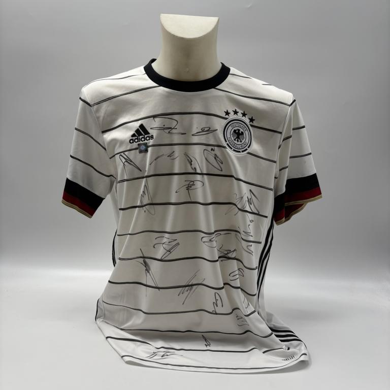 Deutschland Trikot EM 2021 Teamsigniert DFB COA Fußball Autogramm Adidas L