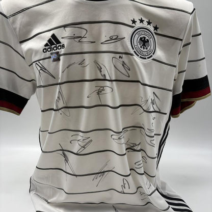 Deutschland Trikot EM 2021 Teamsigniert DFB COA Fußball Autogramm Adidas L